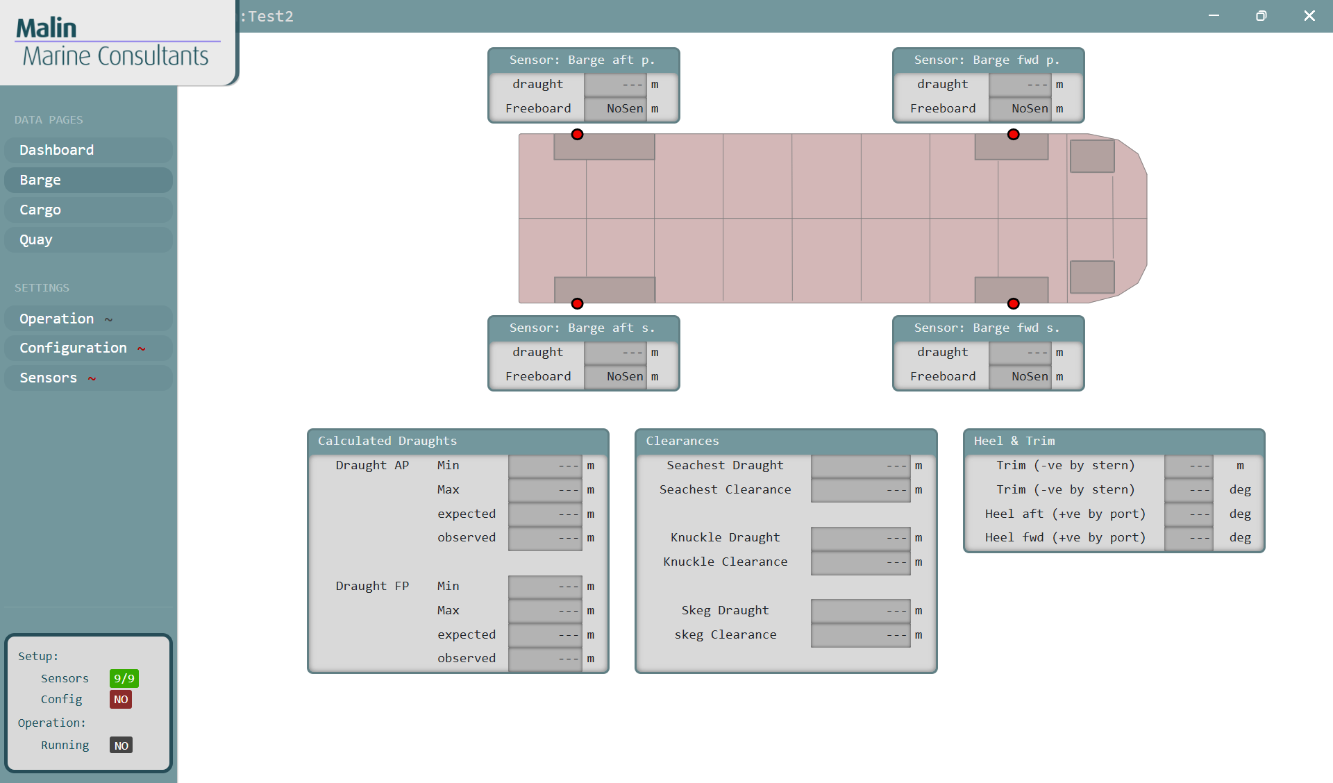 Marine Sensor Dashboard